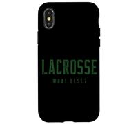 Lacrosse What Else? Case for iPhone X/XS