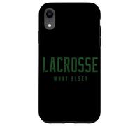 Lacrosse What Else? Case for iPhone XR