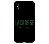 Lacrosse What Else? Case for iPhone XS Max