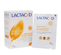 Lactacyd Wet Wipes Intimate Hygiene Provides Feeling of Freshness and Security 100% Biodegradable with Natural lactic Acid 10 Individual Wipes