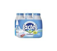Lactel Vitamin D Semi-Skimmed Milk 1 L (Pack of