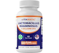 Lactobacillus Rhamnosus, 60 DRcaps® Hypromellose Capsules, Vitamatic