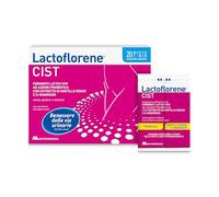 Lactoflorene Cist Lactic Ferments, Probiotics, Gluten Free Lactose Free - Supplements with Live Lactic Ferments with Probiotic Action for The Wellbeing of The Urinary Tract (20 Sachets)
