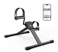 Lacuffy Mini Pedal Exercise Bike Arm Leg Pedal Exerciser for Home Office Workout Portable Leg Exercise Machine with Adjustable Resistance for Women and Men