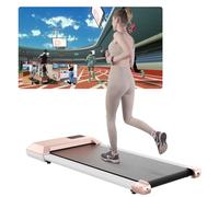 Lacuffy Raceable Walking Pad Suitable for High-tech Wearable Devices, Max 136kg APP Control Under Desk Treadmill with Training Courses and AI Training, Door to Door Delivery