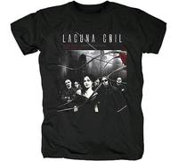 Lacuna Coil Band Vocalists Metal in A Reverie Flat Lifespan Unisex Black Tops Tee Men T-Shirt Harajuku Asian Size 3XL