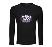 Lacuna Coil Skull Cluster Symbol Logo Black Band Merch Men's 100% Cotton Tee Crewneck Unisex Long Sleeve T-Shirt Black L