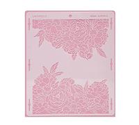 Lacupella Large Cake Decorating Stencil (PEONIA) Peony Flower Pattern