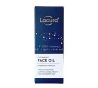 Lācurā -Aldi | Overnight Face Oil - Hydrating Formula - With Nourishing Almond, Jojoba, Peach & Cranberry Oils | 30mL