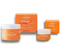 Lācurā - Aldi | Vitamin C Brightening Gel & Eye care Set | 50mL Gel Cream with Rose of Winter & 15mL Eye Cream with Caffeine | Hydrates, Firms, Improves the Appearence of Fine Lines and Wrinkles