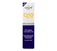 Lacura Q10 Renew Eye Cream + Hyaluronic Acid with Coenzyme Q10, Provitamin B5 and Niacinamide 20ml, Anti-Aging Moisturizing Treatment for Youthful and Radiant Eyes