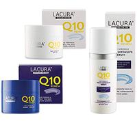 Lacura Q10 Renew Moisturising Face Creams Night plus Day 50 millilitre and Aldi Lacura Renew Q10 Multi Intensive Serum 50 millilitre bundle