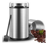 LacusMare Electric Coffee Grinder, 80g Large Detachable Bowl, Durable Stainless Steel Blades, Low Noise, 150W Motor, Versatile Electric Grinder for Coffee Beans, Spices, Nuts, Dried Herbs, Grains