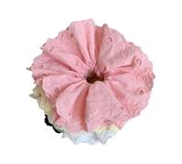 Lacy Hair Tie Elastic Scrunchies Multi Layer French Hair Rings For Elegant Updos Suitable For Long Hair Delicate Lace Hair Tie For Women