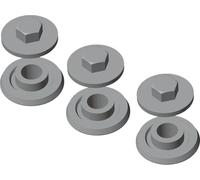 Lad Miniature 1/35 US M10/M36/Achilles Destroyer Tank Rivet Set Lazy Man Type 50pcs (Tamiya) Plastic Model Parts RDM35S82 (Tank)