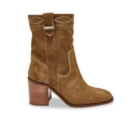 Ladak Cowboy Ankle Boots in Suede camel