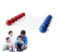 Ladder Ball Spare Parts - Set of 6 Balls with Outdoor - Interactive Outdoor Activity for Parents and Children, Play in the Garden, Beach, Holidays and Meetings with Friends