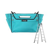Ladder Caddy Tool Holder | Painter Equipment Organizer - Telescopic Ladder Storage Bag | For Handymen Owners Electricians Technicians Maintenance Roofers Workshop