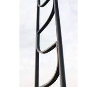 Ladder Clothes ladder H 257 cm Viennese GTV Design Ash black lacquered - WIENER GTV CML250LGN C01