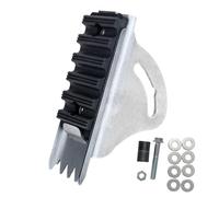 Ladder Feet Replacement - Extension Safety Shoes, Non-Slip Rubber Pads, Non-Slip Aluminum Shoe Set | Safe Stability Support System for Loft Workshop Construction