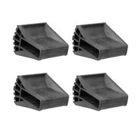 Ladder Foot Cover, Ladder Feet - 4x Non Slip Rubber Pads - Heavy Duty Replacement Parts, Stair Accessories for Electrical Work, Window Cleaning, Cutting