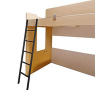 Ladder for bunk beds for 60-70 inch long motorhomes with hooks, access ladder for bunk beds with 4/5/6 steps for school dormitories, kindergartens, motorhomes/caravans