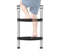 Ladder for Trampoline Non-Slip Foldable 165Lbs Capacity UV-Resistant