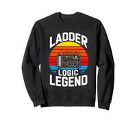 Ladder Logic Legend PLC Programmer Tech Engineer Sweatshirt