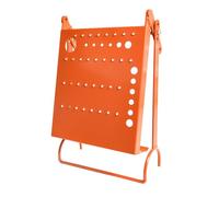 Ladder Platform Attachment,Anti-Slip Extension Ladder Tool,Heavy Duty Ladder Stand Ladder Step,Ladder Accessories Holds 400 Pound (Orange)