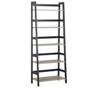 5 Tier Shelving Unit CROYDON 163 cm Black