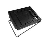 Ladder Shelf Platform Tray Holds 55 Pound Capacity, B | Metal Work Shelf Holds 55 Pounds for Paint Cans and Tools, Fit Most Brands with Foldable Ladder for Home Repair