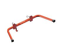 Ladder Stand Off with Tool Tray & Hook - Heavy Duty Roof Gutter Guard, Universal Ladder Stabilizer for Gutters/Windows, Safe Stabilizer for All Ladder Types