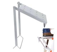 Ladder Step Panel | Ladder Accessory Working Tray,High-Altitude Tasks Stainless Steel Extension Attachment for Kitchen Library Electricians Painters Mechanics