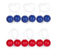 Ladder Toss® | Set of 6 Official Bolas | 3 Blue, 3 Red | Skill Games for Adults | Throwing Games | Outdoor Toy Outdoor Game | Golf Balls | OriginalCorner®