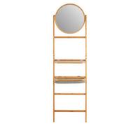 Ladder Towel Rack with Mirror | Carrick