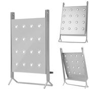 Ladder Work Platform 150 kg, Hanging Step Steel for Rung Ladders | Non-slip stand and storage surface for renovation, repair, cleaning and assembly work in raised position with shelf