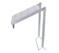 Ladder Work Stand | Ladder Work Tray Panel Acessory | 150Kg Capacity Heavy Duty Extension Hardware Attachment for Painters Electricians Mechanics High-Altitude Tasks