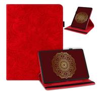 laddutoi Case for Honor MagicPad 4 / MagicPad 3 Pro 12.3 Inch 2026, Flip Case 360° Rotating Stand, PU Leather Case Tablet Cover Protective Case for Honor Magic Pad 4/3 Pro, Red