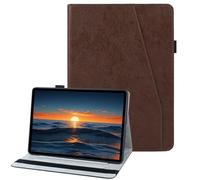 laddutoi Case for Huawei MediaPad M5 Lite 10.1 Inch 2018, Flip Case with Card Slot and Stand Function, PU Leather Case Tablet Cover Protective Case for Huawei M5 Lite 10, Brown