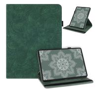 laddutoi Case for Lenovo Tab 10.1 Inch 2025, PU Leather Case with 360° Rotating Stand, Flip Cover Tablet Case Pouch Protective Case for Lenovo Tab 10.1 Inch TB-311FU/TB-311XU, Green