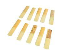 LADE Eb Clarinet Reeds Strength 2-10Pcs in Box Wood Color, Professional Grade for Senior Clarinet Players, Consistent Sound Production, Suitable for Various Playing Scenarios