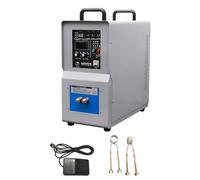 LADECNERHT 15 Kw 30-80 Khz High Frequency Induction Heater Furnace, Small Induction Heating Machine, Single Phase 220v, 40℃~2000℃ Temperature Range