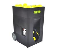 LADECNERHT Auto Portable Tennis Ball Launcher Tennis Ball Machine Compact Speed 10-60 Km/H Capacity 50 Balls Remote and App Control No Worries for Single Person Training