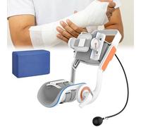 LADECNERHT Elbow Joint Rehabilitation Device, Physiotherapy Auxiliary Equipment for Stroke and Hemiplegic Hand Fractures, Adjustable -15° to 150° Static Traction Technology