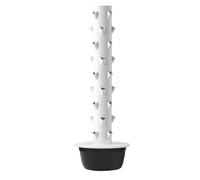 LADECNERHT Hydroponic Tower Hydroponics Growing System Kit Hydroponic Tower Garden Waterproof Design Soilless Cultivation Suitable for Indoor and Outdoor Soil-Free Planting,black-9-Layers