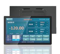 LADECNERHT Industrial Embedded Panel PC,10 Point Capacitive Industrial Touch Screen Panel Computer,IP65 All-in-One Computer, for Factory,Kiosk, Windows 10 27inch-i5-8250U(8GRAM+256GSSD)