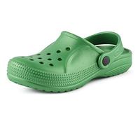Ladeheid Children EVA Clogs KL055 (Emerald, EU 35=UK 2.5)