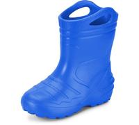 Ladeheid Children´s EVA Extra Light Wellington Boots Rainy Wellies Rain Boots KL051 (Blue, EU 35 = UK 2.5)
