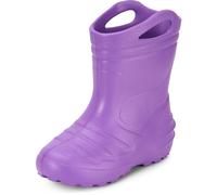 Ladeheid Children´s EVA Extra Light Wellington Boots Rainy Wellies Rain Boots KL051 (Violet, EU 23 = UK 6 Kids)