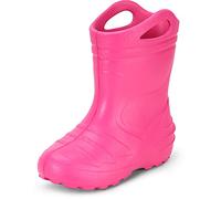 Ladeheid Children's EVA Extra Light Wellington Boots Rainy Wellies Rain Boots KL051-S (Pink, UK 2.5 UK = DE 35 EU)